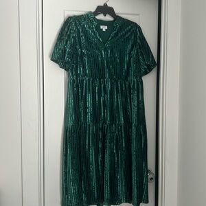 Crown and Ivy XL velvet maxi